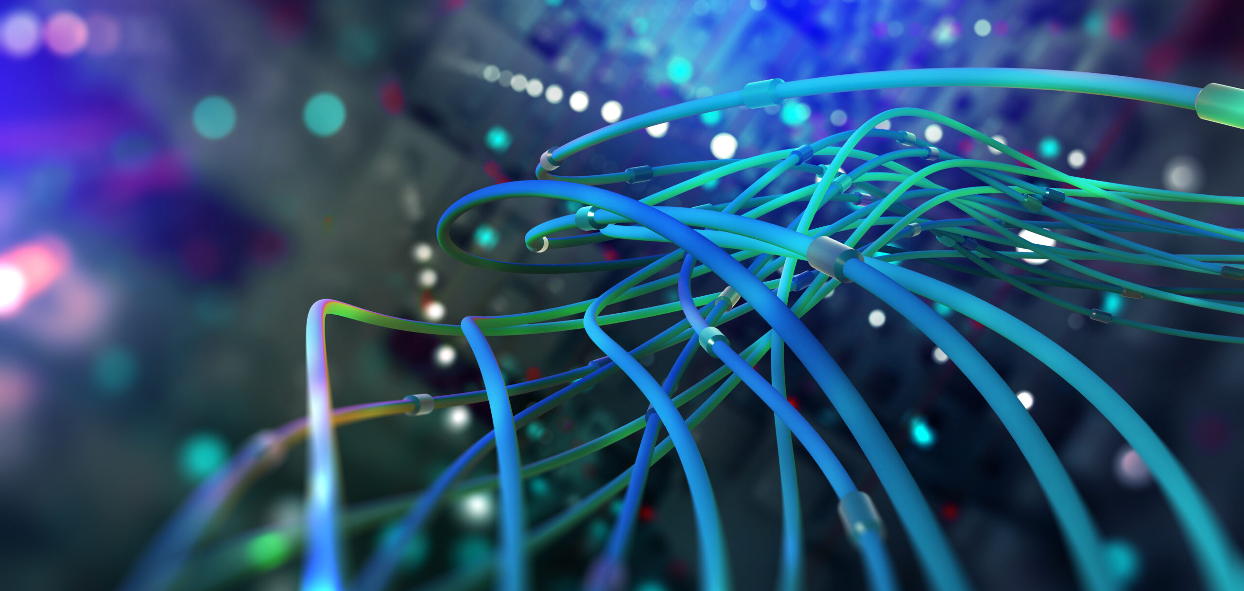 Digital technology. Web of global data. Network connections in t