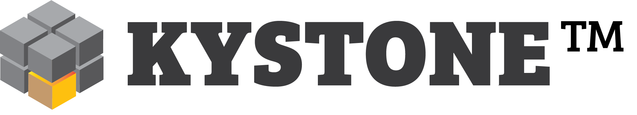keystone logo gold - PNG